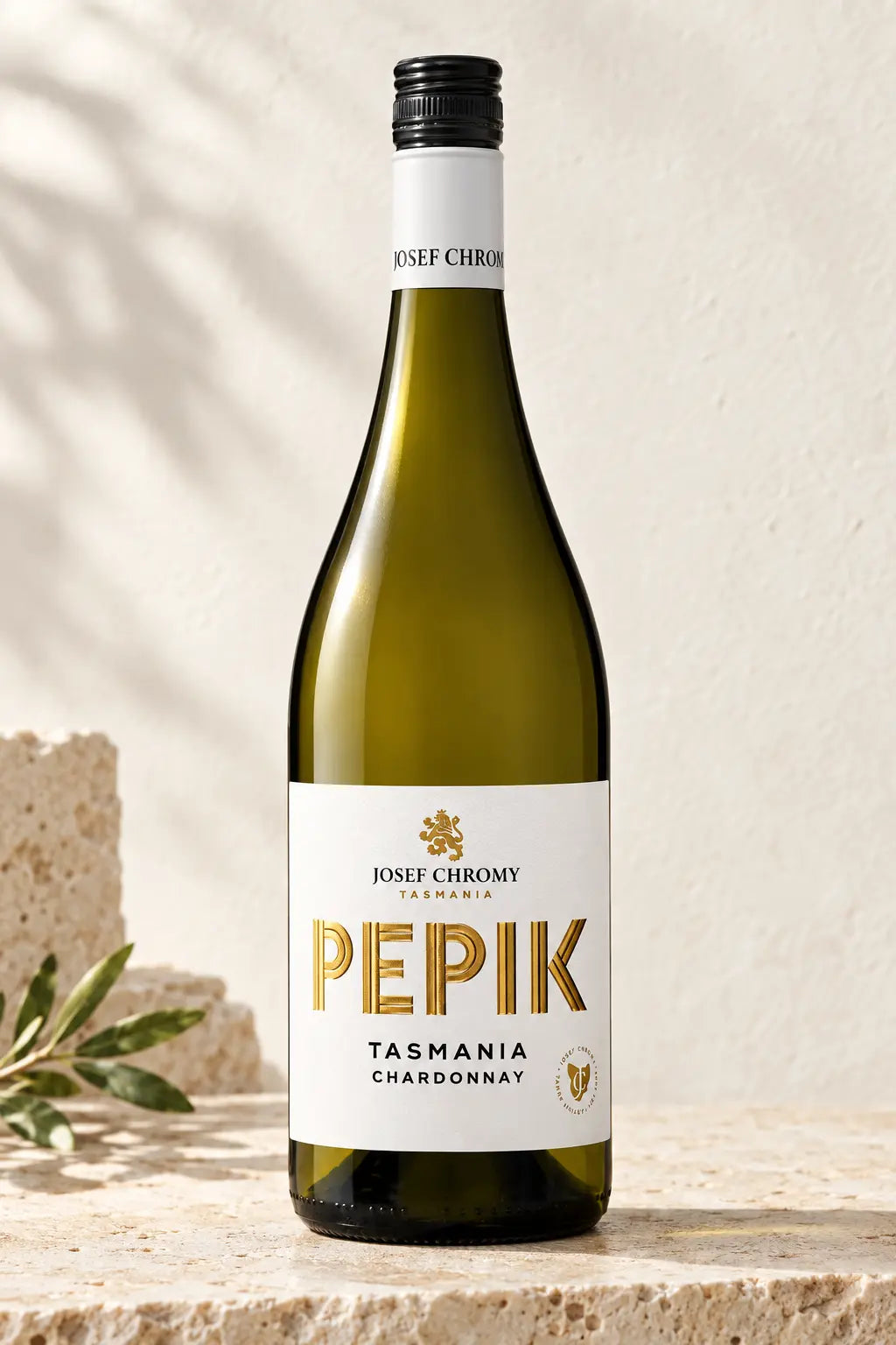Josef Chromy Pepik Chardonnay 2025 750ml bottle of white wine from Tasmania
