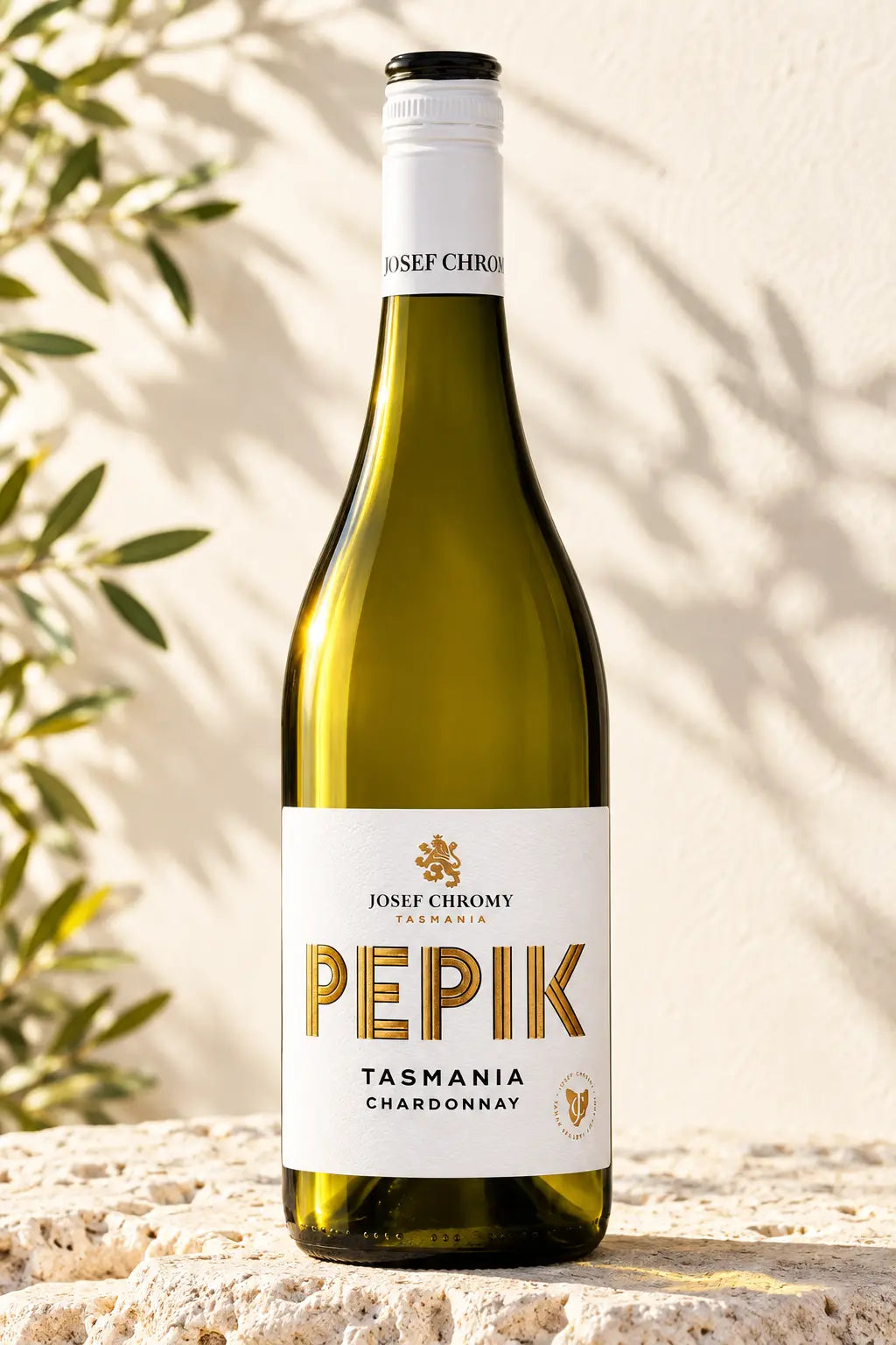 Josef Chromy Pepik Chardonnay 2025 750ml bottle of white wine from Tasmania
