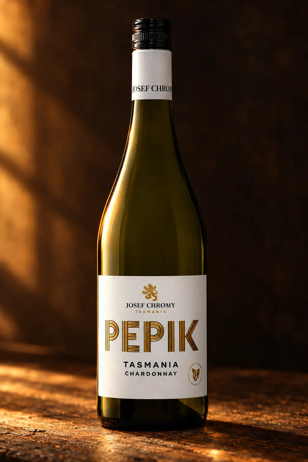 Josef Chromy Pepik Chardonnay 2025 750ml bottle of white wine from Tasmania