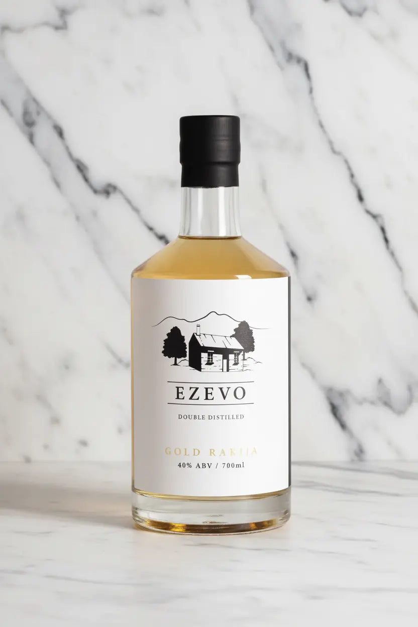 Buy Kabina Distilling Co. Ezevo Rakija Gold 700ml online at Wine Sellers Direct's best prices.