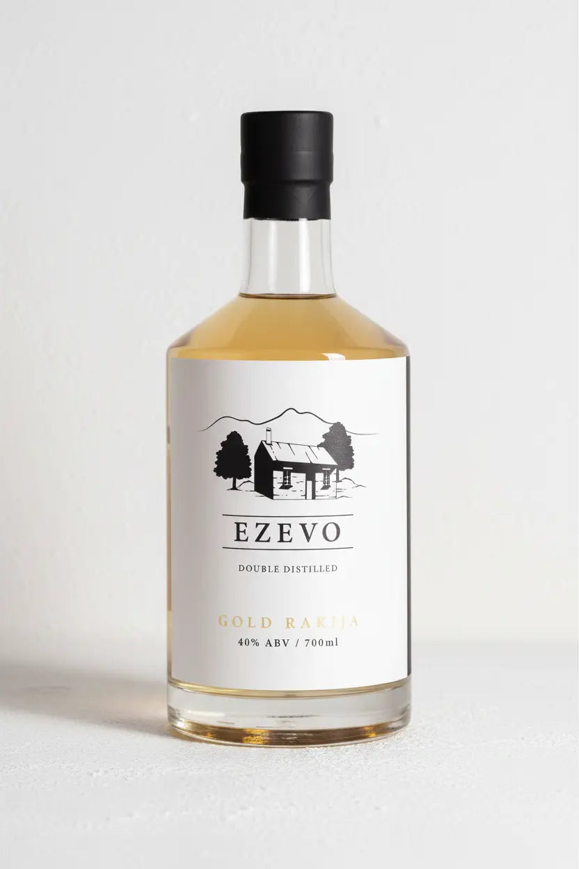 Buy Kabina Distilling Co. Ezevo Rakija Gold 700ml online at Wine Sellers Direct's best prices.
