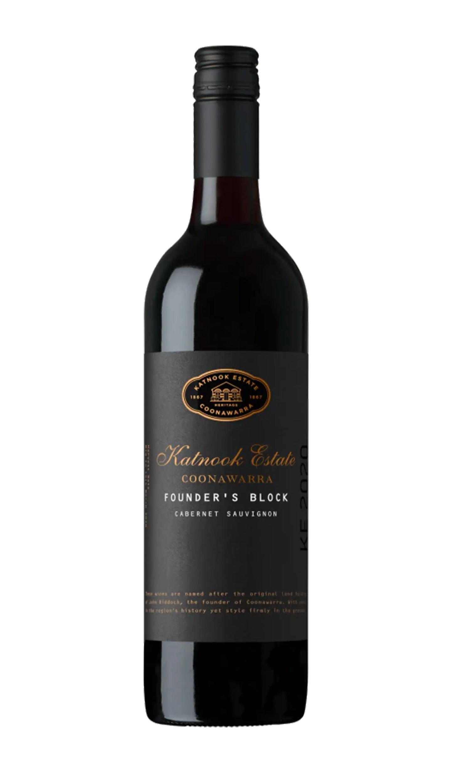 Buy Katnook Founders Block Cabernet Sauvignon 2024 Coonawarra online at Wine Sellers Direct's best prices.