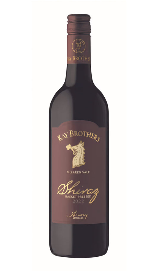 Find out more, explore the range and buy Kay Brothers Basket Pressed Shiraz 2022 (McLaren Vale) available at Wine Sellers Direct's best prices.