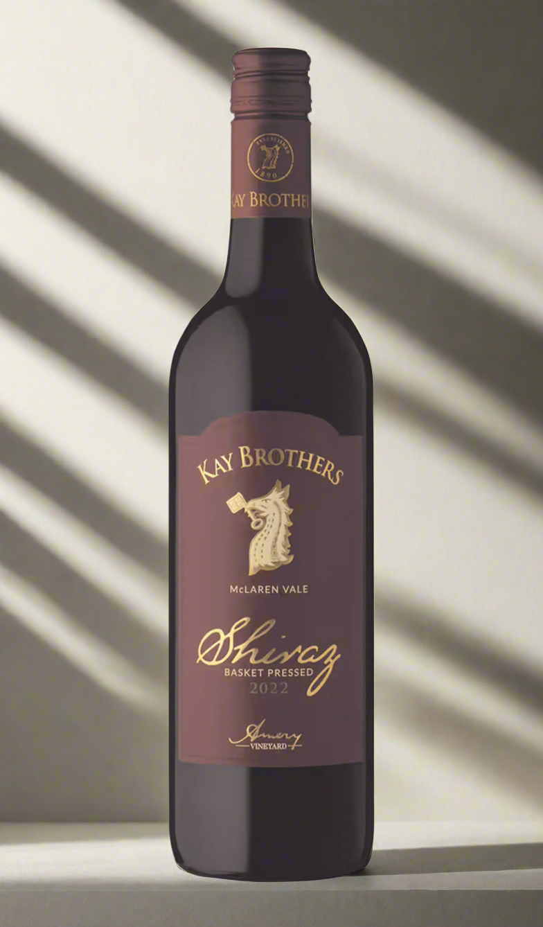 Find out more, explore the range and buy Kay Brothers Basket Pressed Shiraz 2022 (McLaren Vale) available at Wine Sellers Direct's best prices.