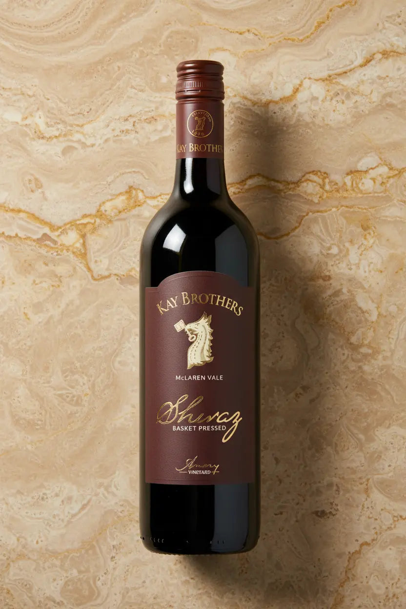 Buy Kay Brothers Basket Pressed Shiraz 2023 McLaren Vale available at Wine Sellers Direct's best prices.