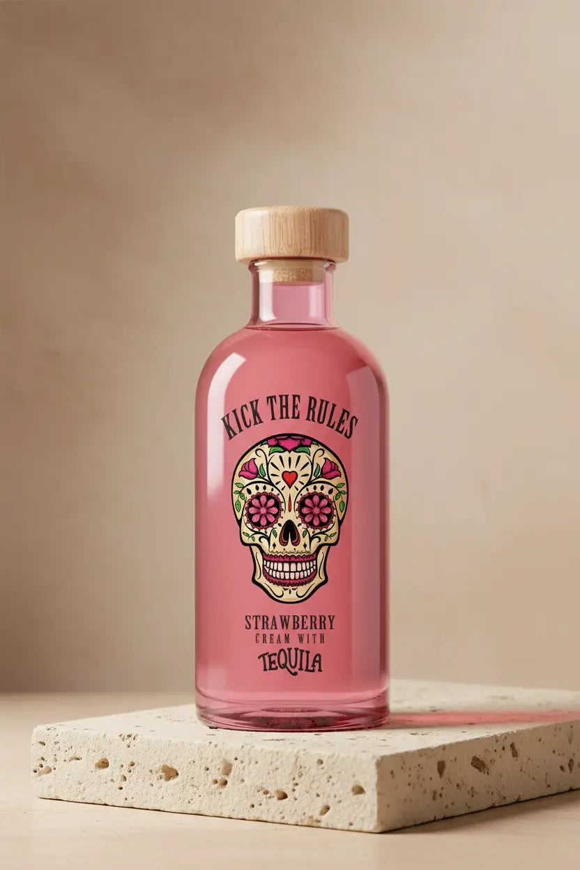 Buy Kick the Rules Strawberry Cream Tequila 700mL online at Wine Sellers Direct's best prices.