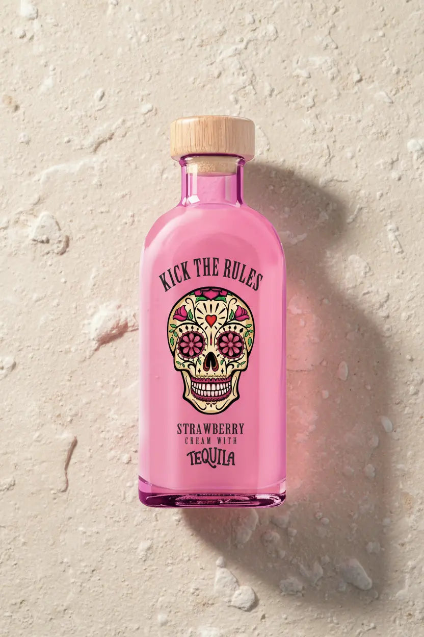 Buy Kick the Rules Strawberry Cream Tequila 700mL online at Wine Sellers Direct's best prices.