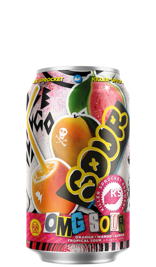 Find out more or buy Killer Sprocket Brewery OMG Sour 375mL available online at Wine Sellers Direct - Australia's independent liquor specialists.