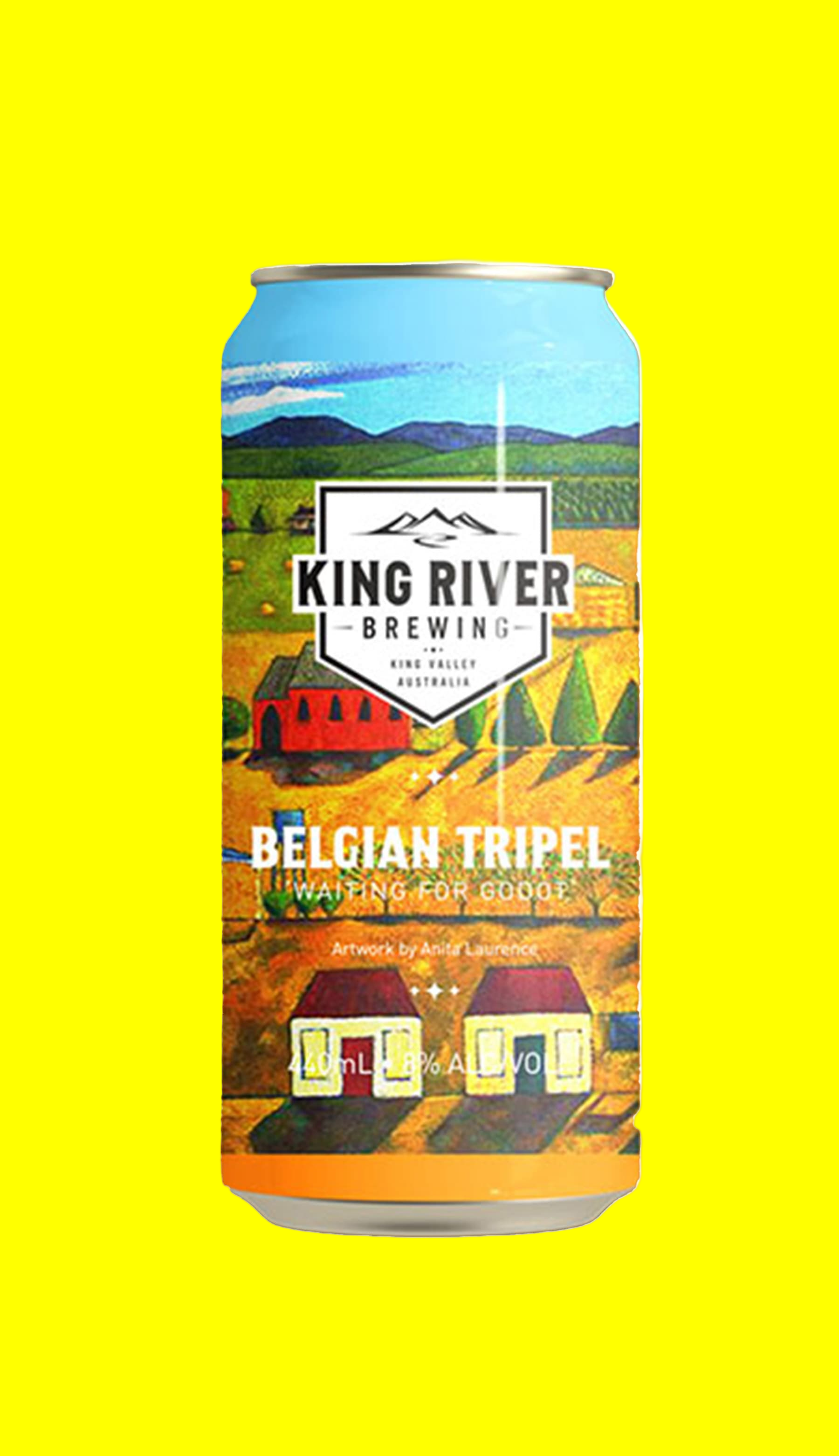 Find out more or buy King River Belgian Tripel Waiting For Godot 440ml online at Wine Sellers Direct - Australia’s independent liquor specialists.