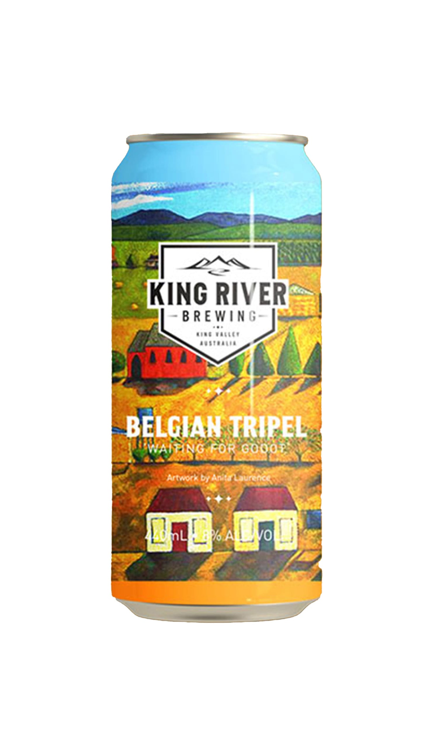 Find out more or buy King River Belgian Tripel Waiting For Godot 440ml online at Wine Sellers Direct - Australia’s independent liquor specialists.