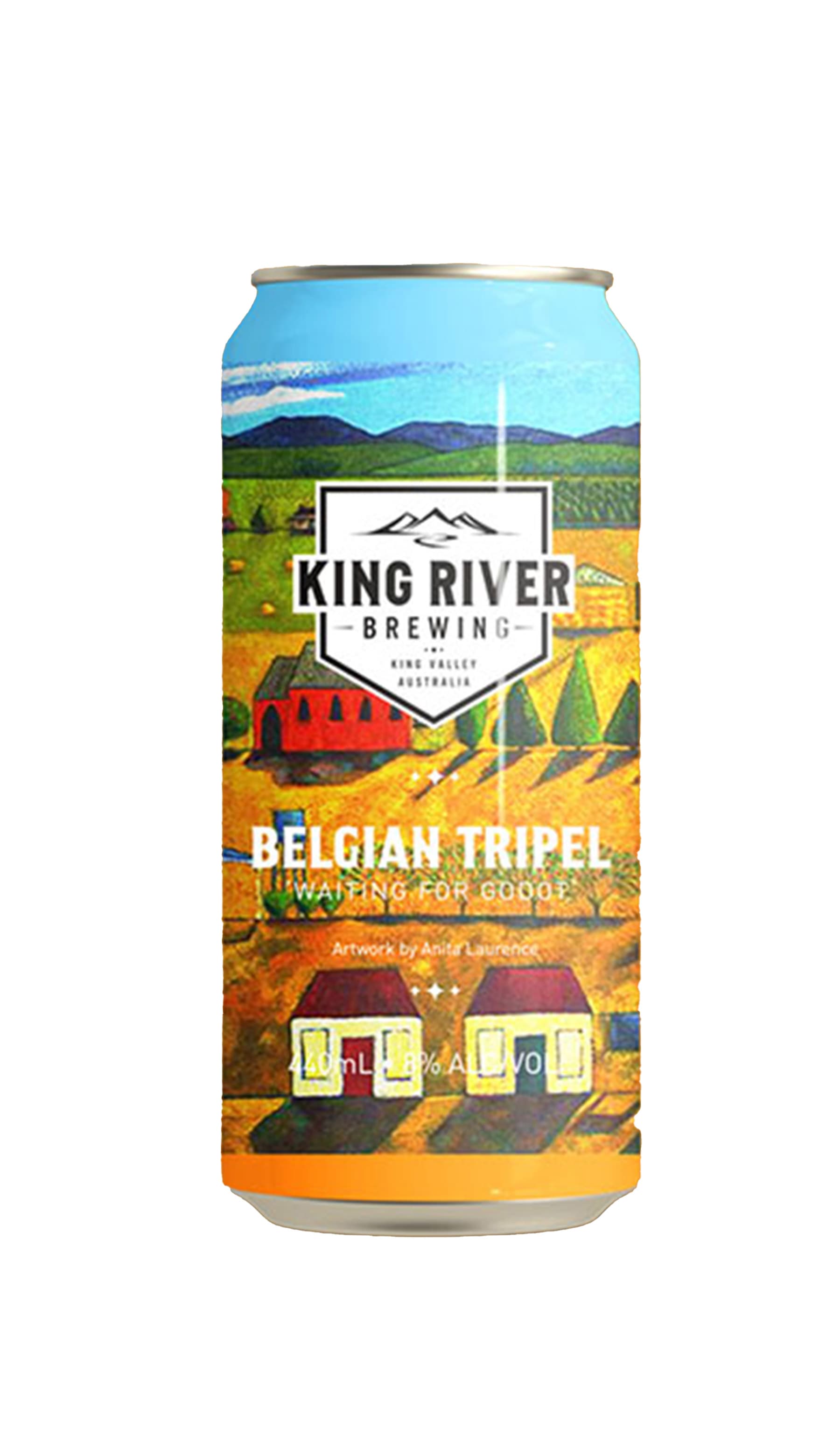 Find out more or buy King River Belgian Tripel Waiting For Godot 440ml online at Wine Sellers Direct - Australia’s independent liquor specialists.