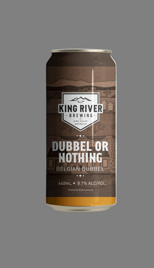 Find out more or buy King River Dubbel Or Nothing 440ml online at Wine Sellers Direct - Australia’s independent liquor specialists.