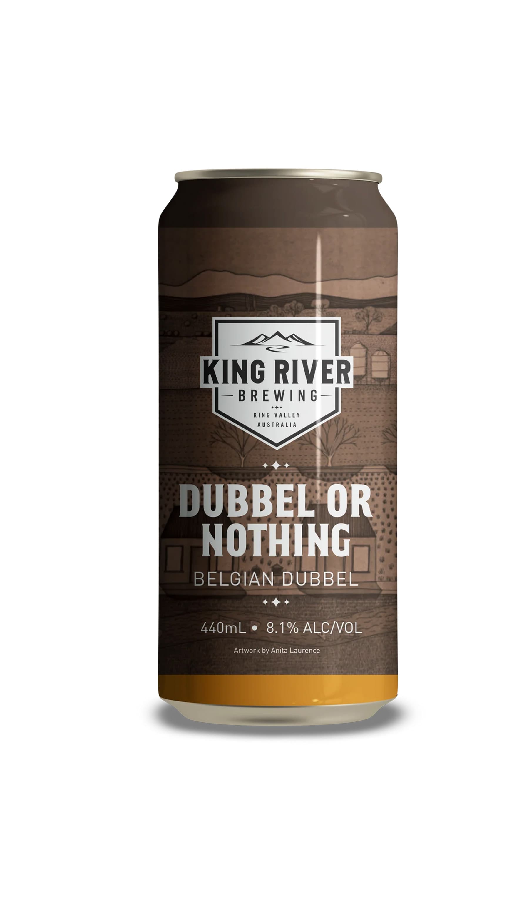 Find out more or buy King River Dubbel Or Nothing 440ml online at Wine Sellers Direct - Australia’s independent liquor specialists.