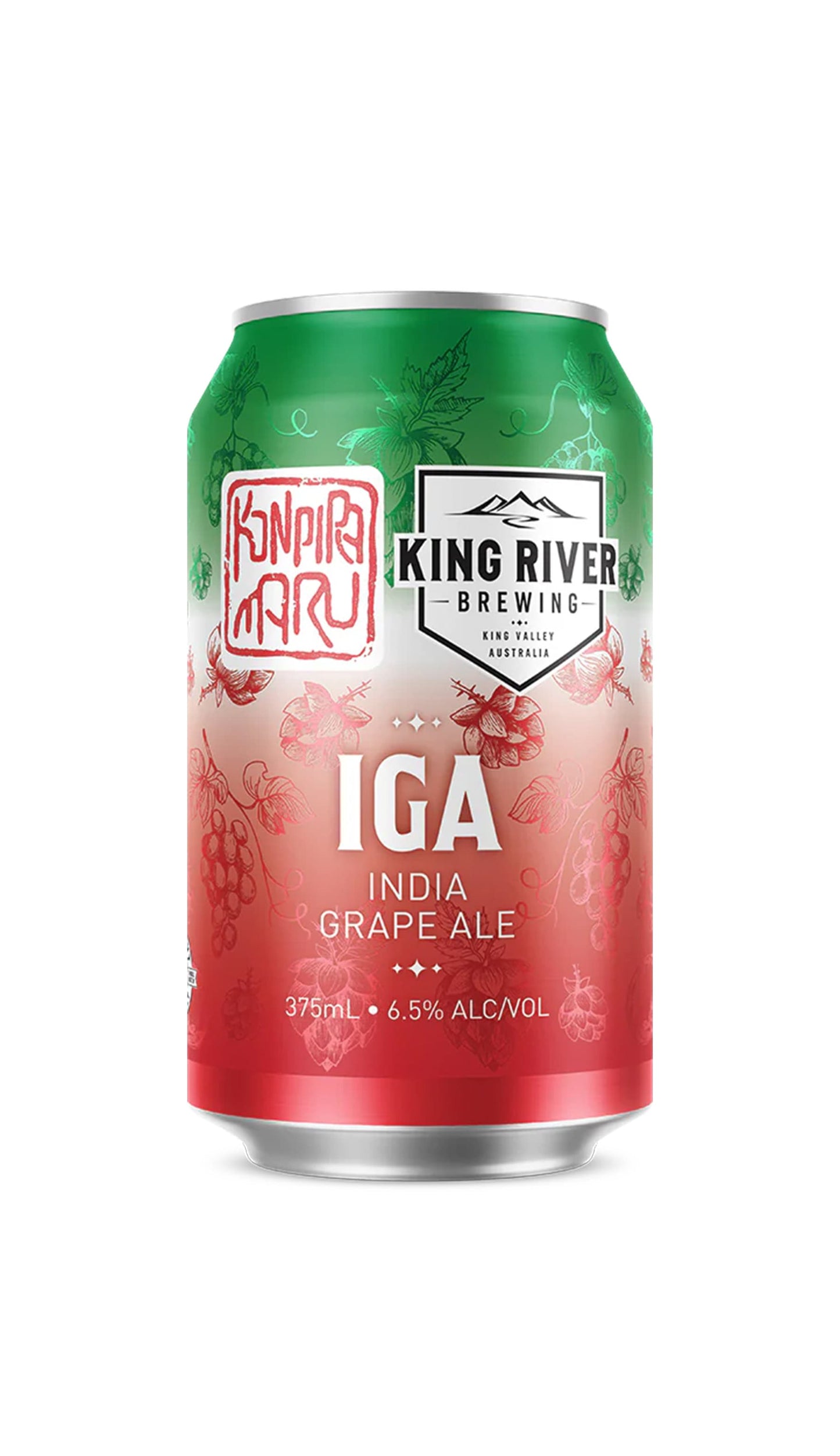 Find out more or buy King River India Grape Ale 375mL online at Wine Sellers Direct.