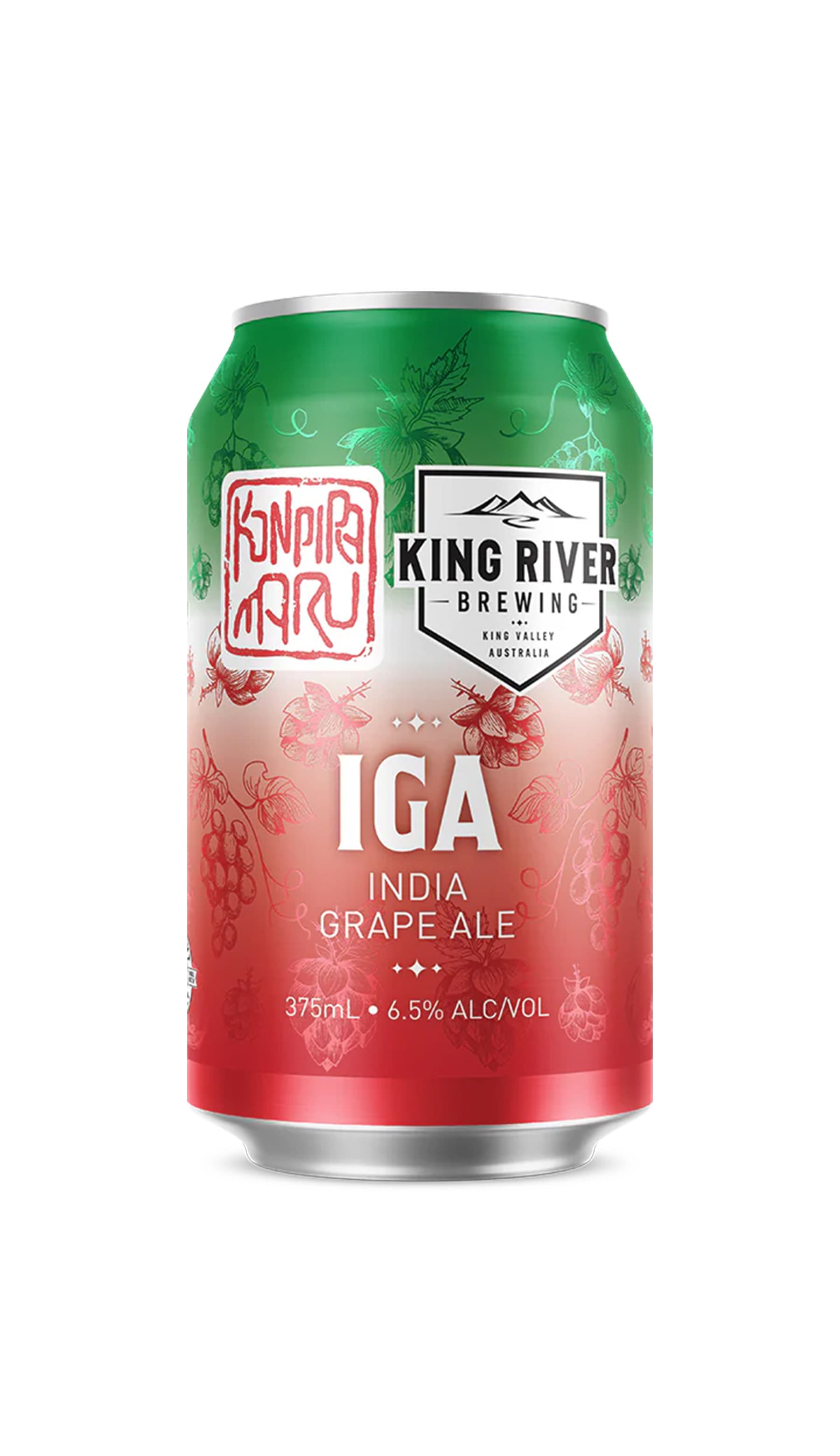 Find out more or buy King River India Grape Ale 375mL online at Wine Sellers Direct.