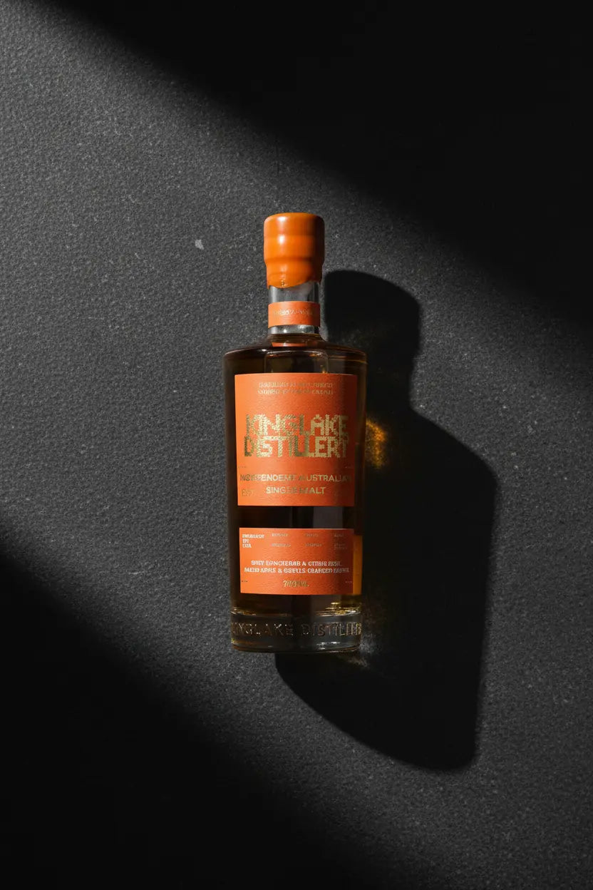 Kinglake Distillery Breakfast Rye Cask Single Malt Whisky 700mL bottle from Victoria