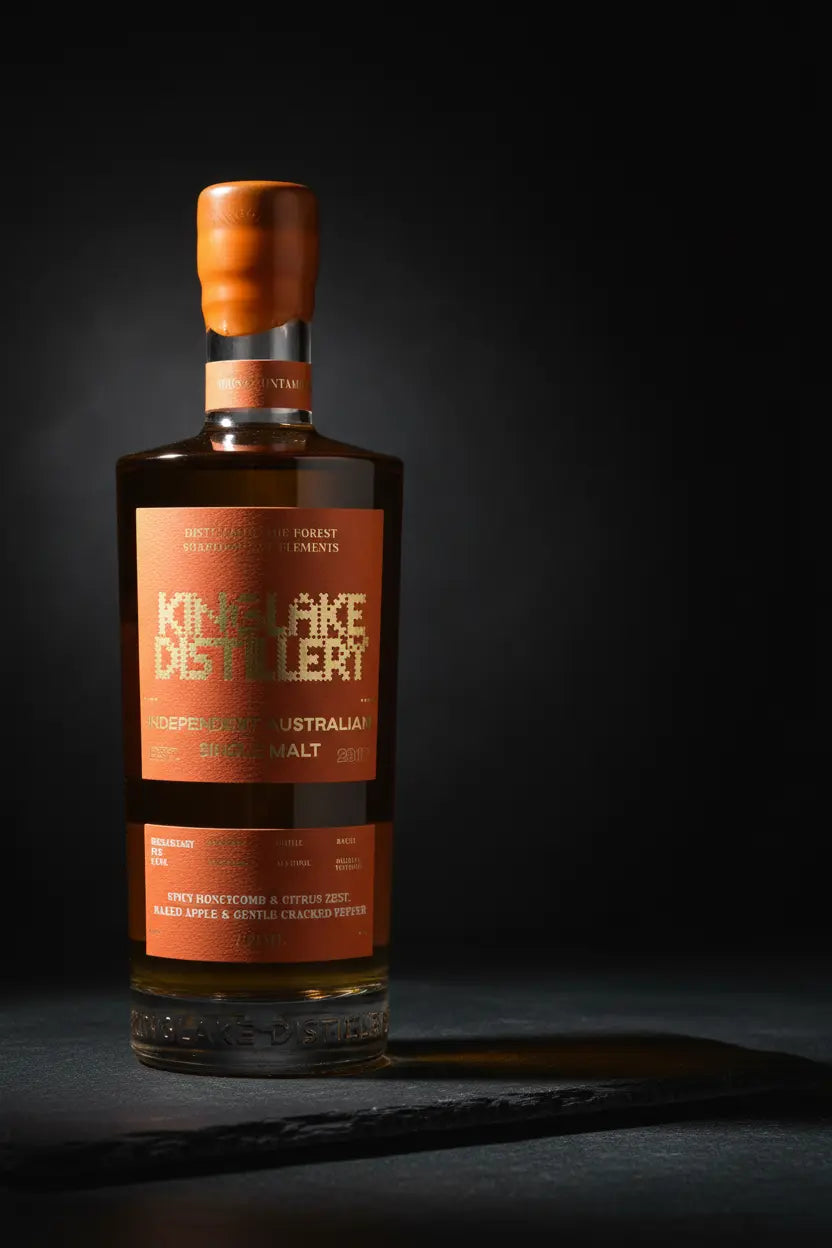 Kinglake Distillery Breakfast Rye Cask Single Malt Whisky 700mL bottle from Victoria