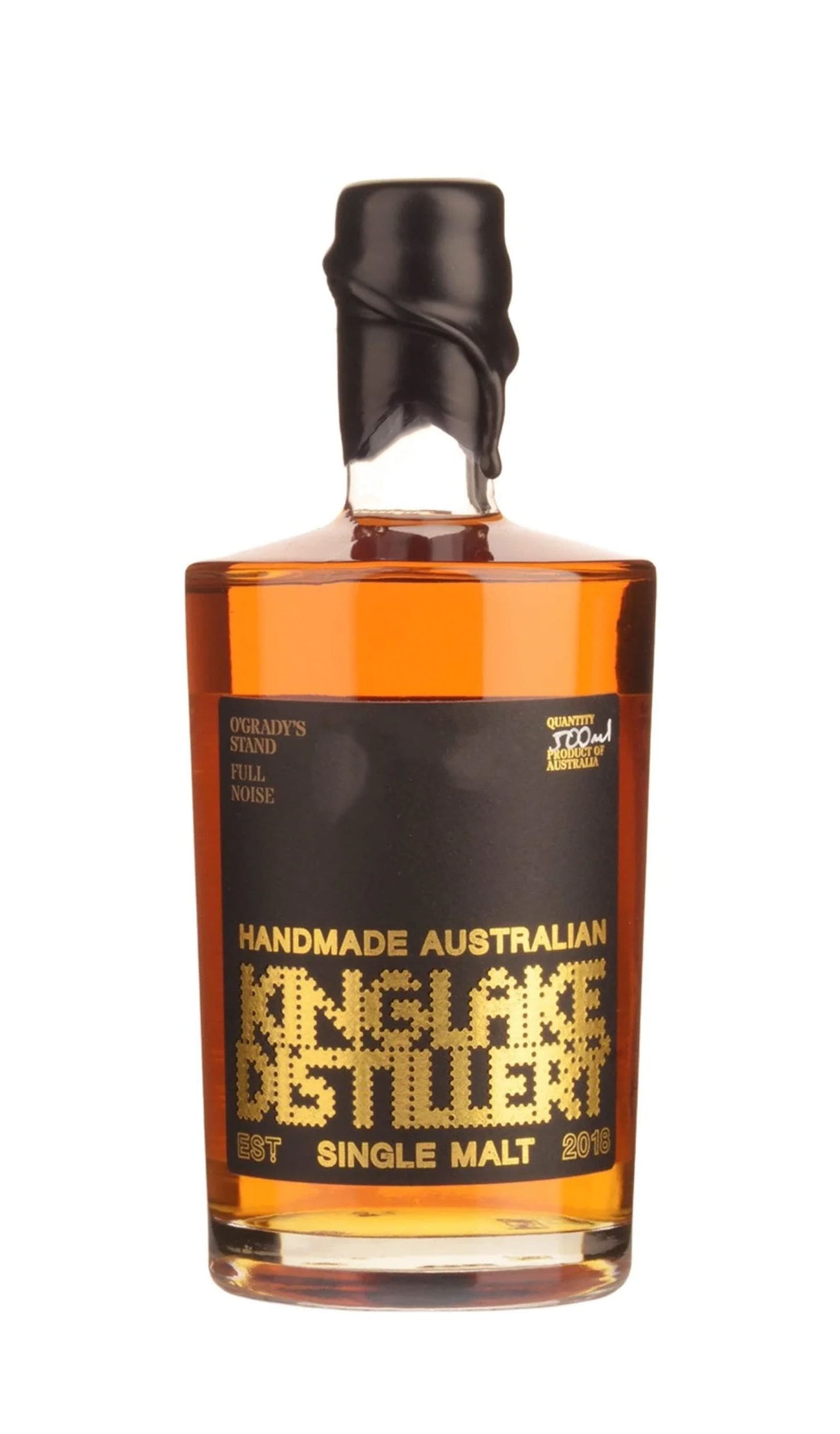 Find out more, explore the range and buy Kinglake Distillery Full Noise Cask Strength Whisky 500mL available at Wine Sellers Directs best prices.