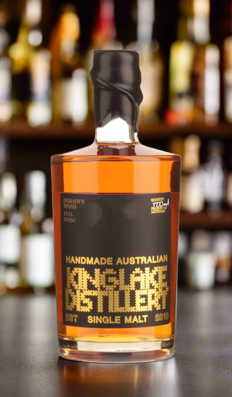 Find out more, explore the range and buy Kinglake Distillery Full Noise Cask Strength Whisky 500mL available at Wine Sellers Directs best prices.