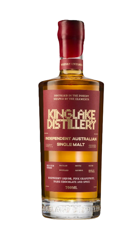 Kinglake Distillery In The Blood Red Gum Finish Single Malt Whisky 700mL bottle from Victoria