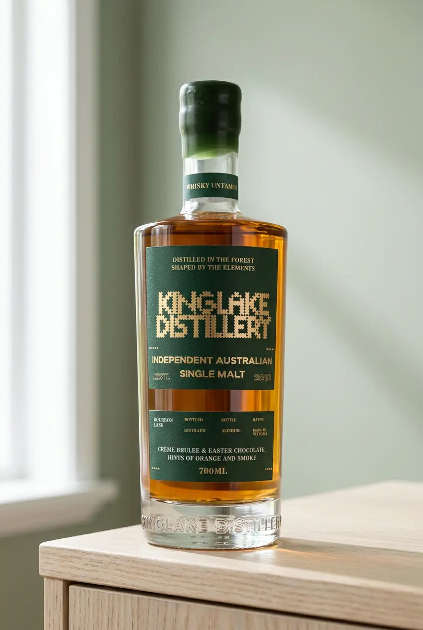 Kinglake O'Grady's Bourbon Cask Single Malt Whisky 700mL bottle – Kinglake Distillery, Victoria, Australia