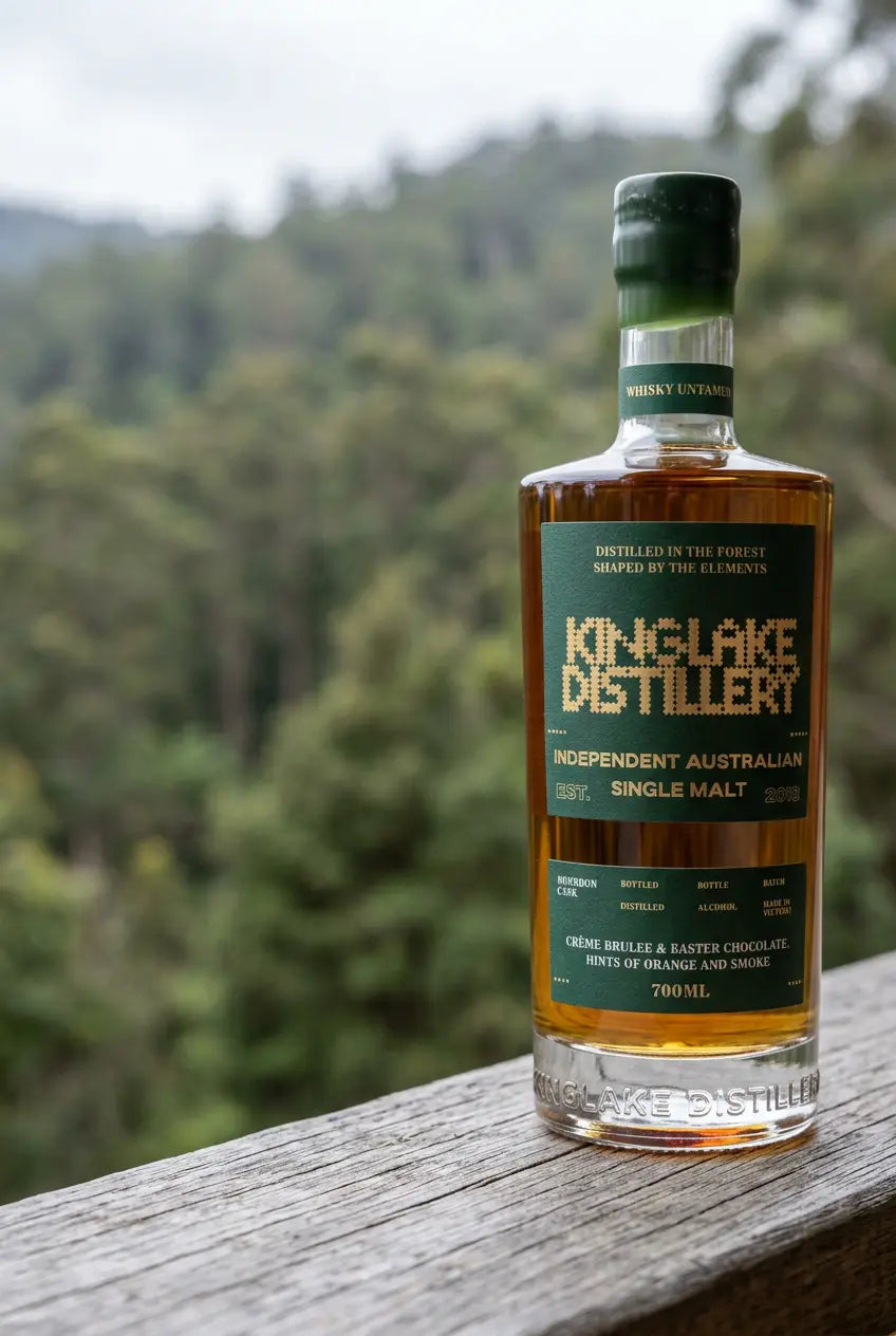 Kinglake O'Grady's Bourbon Cask Single Malt Whisky 700mL bottle – Kinglake Distillery, Victoria, Australia