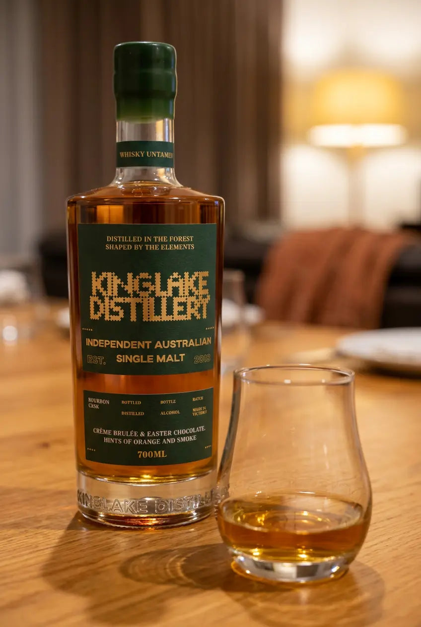 Kinglake O'Grady's Bourbon Cask Single Malt Whisky 700mL bottle – Kinglake Distillery, Victoria, Australia