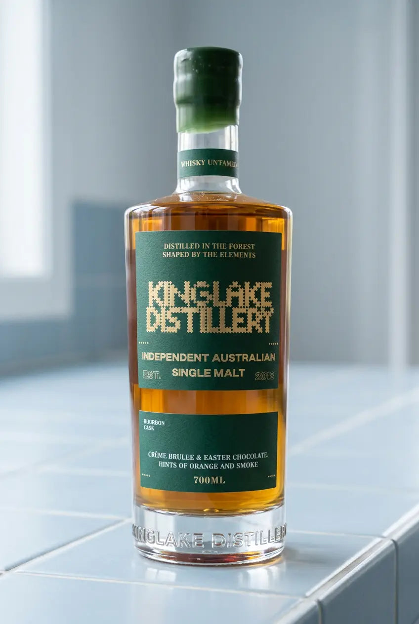 Kinglake O'Grady's Bourbon Cask Single Malt Whisky 700mL bottle – Kinglake Distillery, Victoria, Australia