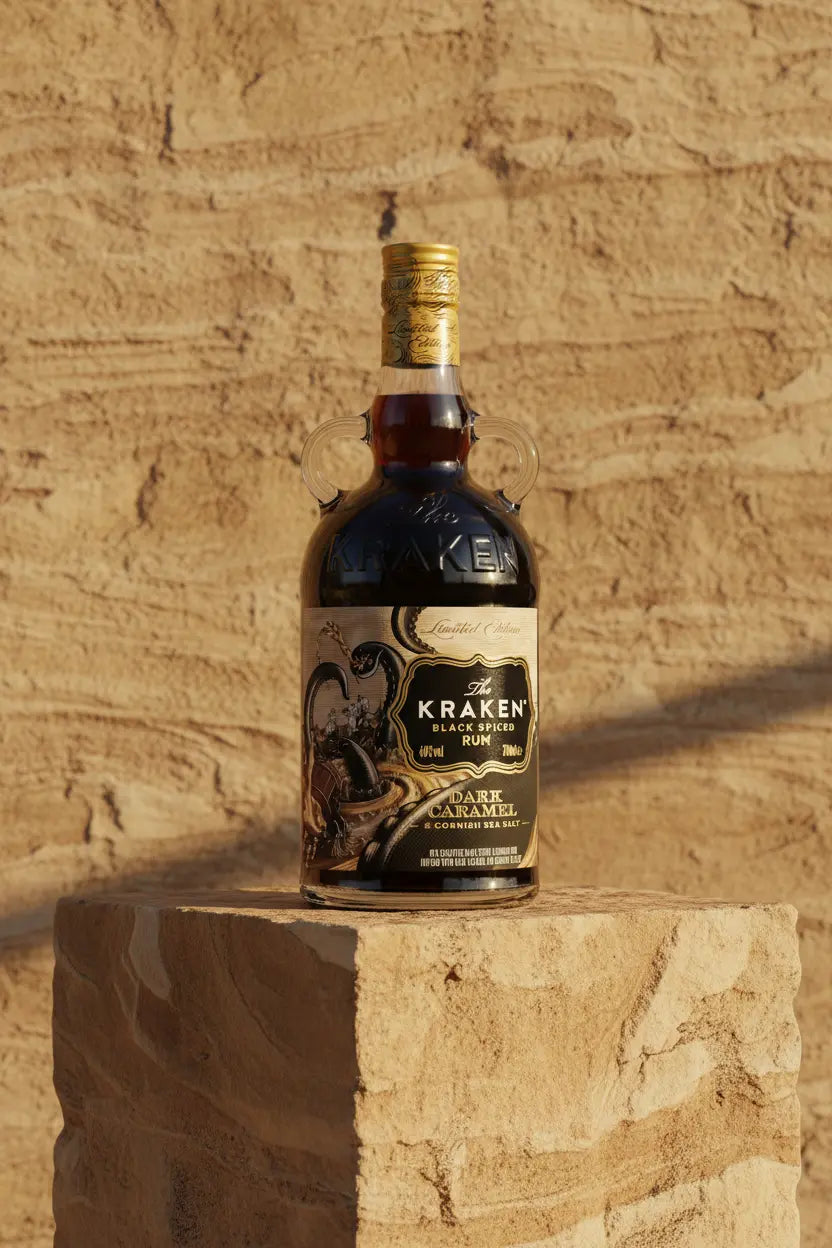 Kraken Dark Caramel & Cornish Sea Salt Black Spiced Rum 700ml