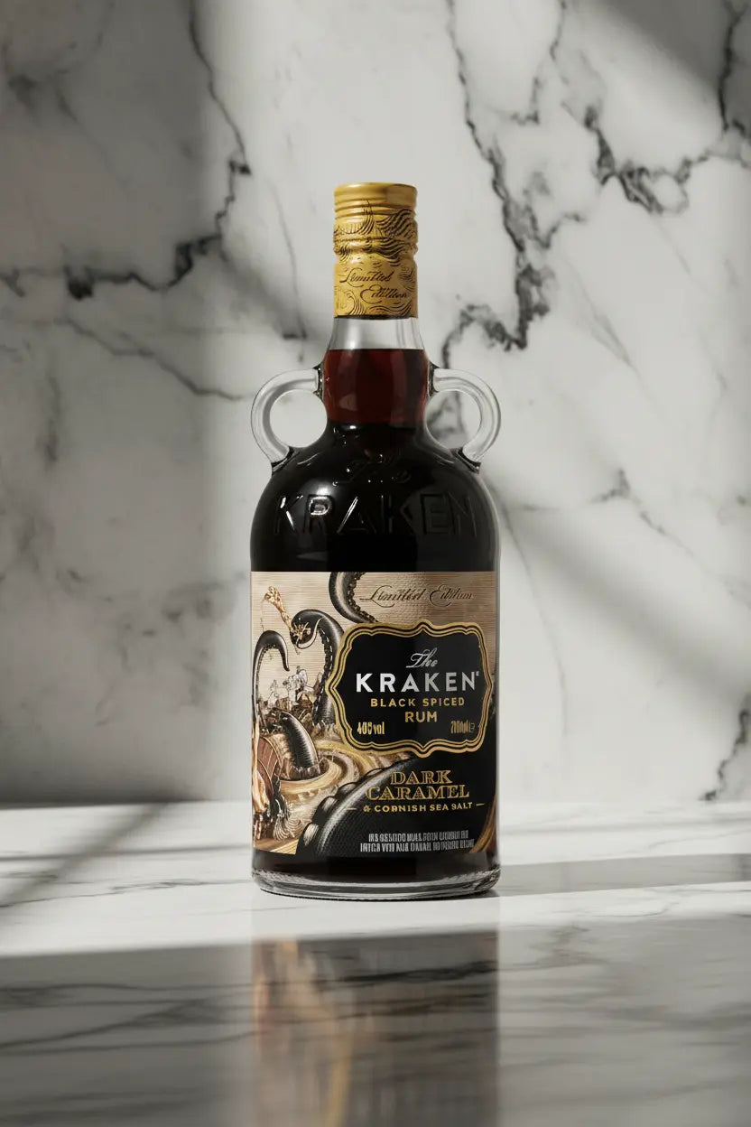 Kraken Dark Caramel & Cornish Sea Salt Black Spiced Rum 700ml