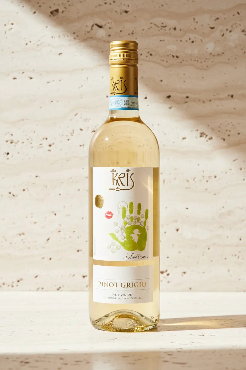 KRIS Pinot Grigio Delle Venezie 2025 750ml bottle white wine from Italy