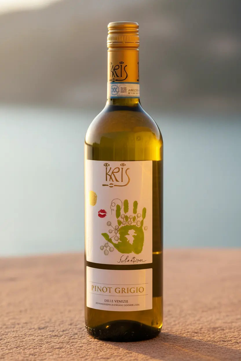 KRIS Pinot Grigio Delle Venezie 2025 750ml bottle white wine from Italy