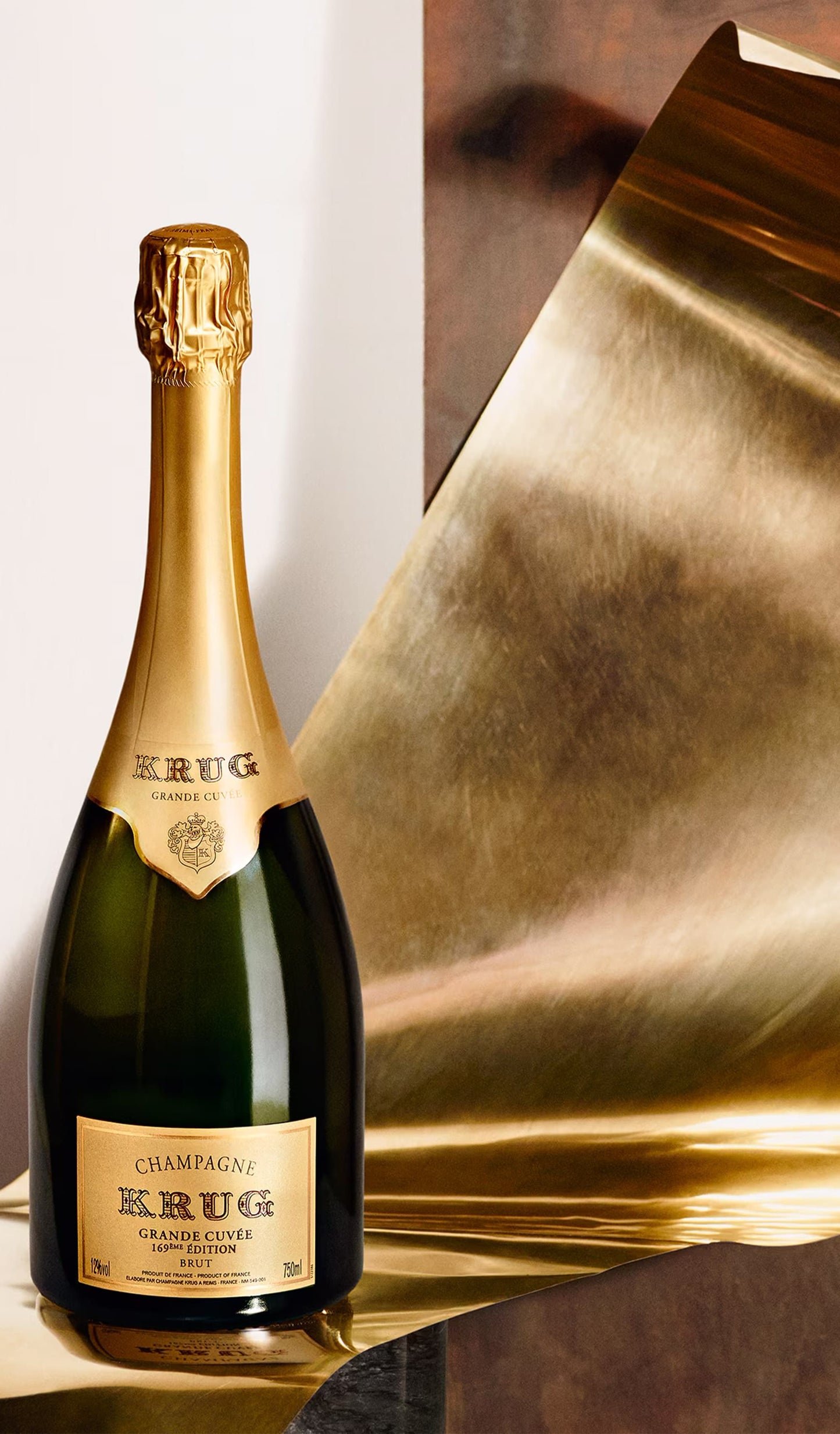 Find out more or buy Krug Grande Cuvée 169 ÈME Edition Champagne 750mL (France) available at Wine Sellers Direct's best prices.