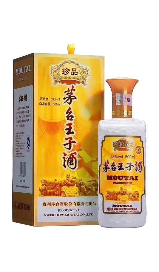 Find out more, explore the range and buy Kweichow Moutai Treasure Prince Wangzijiu Baijiu 500mL available online and in-store at Wine Sellers Direct - Australia's independent liquor specialists and the best prices.