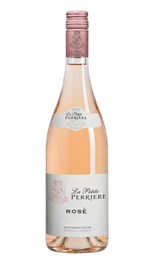 La Petite Perrière Pinot Noir Rosé 2024 750mL bottle of wine from France.