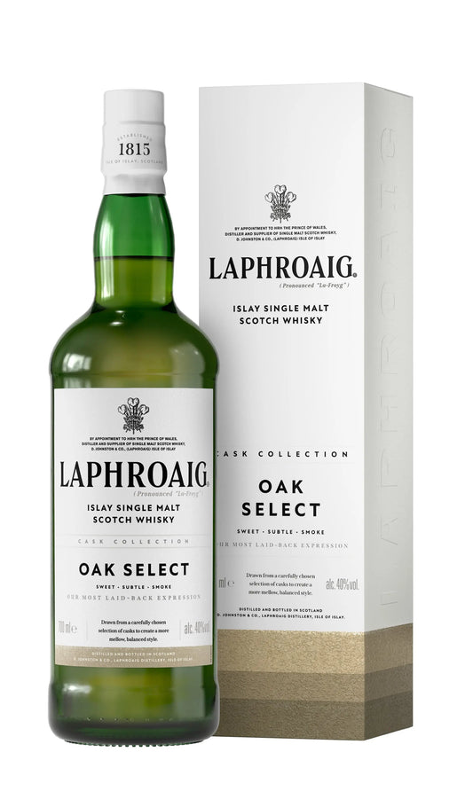 Buy Laphroaig Oak Select Scotch Whisky 700mL at Wine Sellers Direct's best prices.
