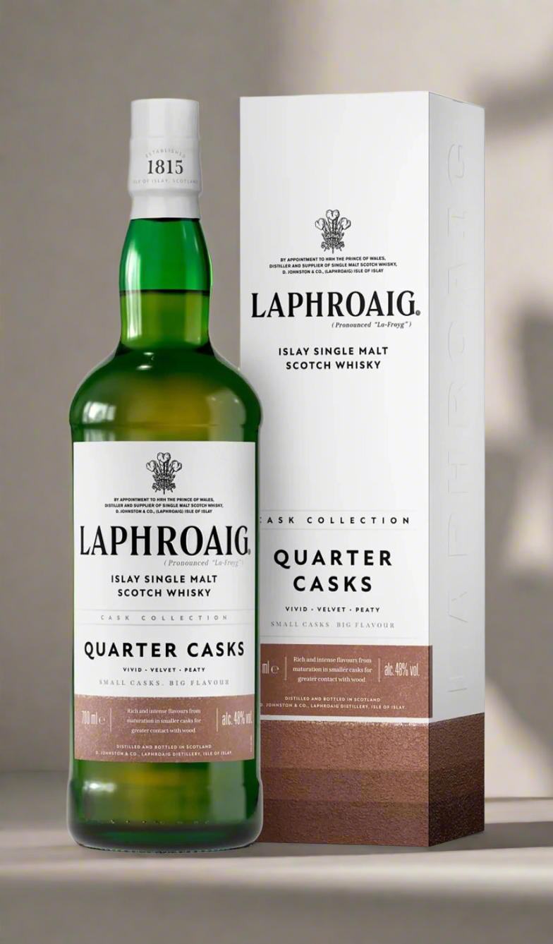 Buy Laphroaig Quarter Casks Scotch Whisky 700ml at Wine Sellers Direct's best prices - Australia’s independent liquor specialists.