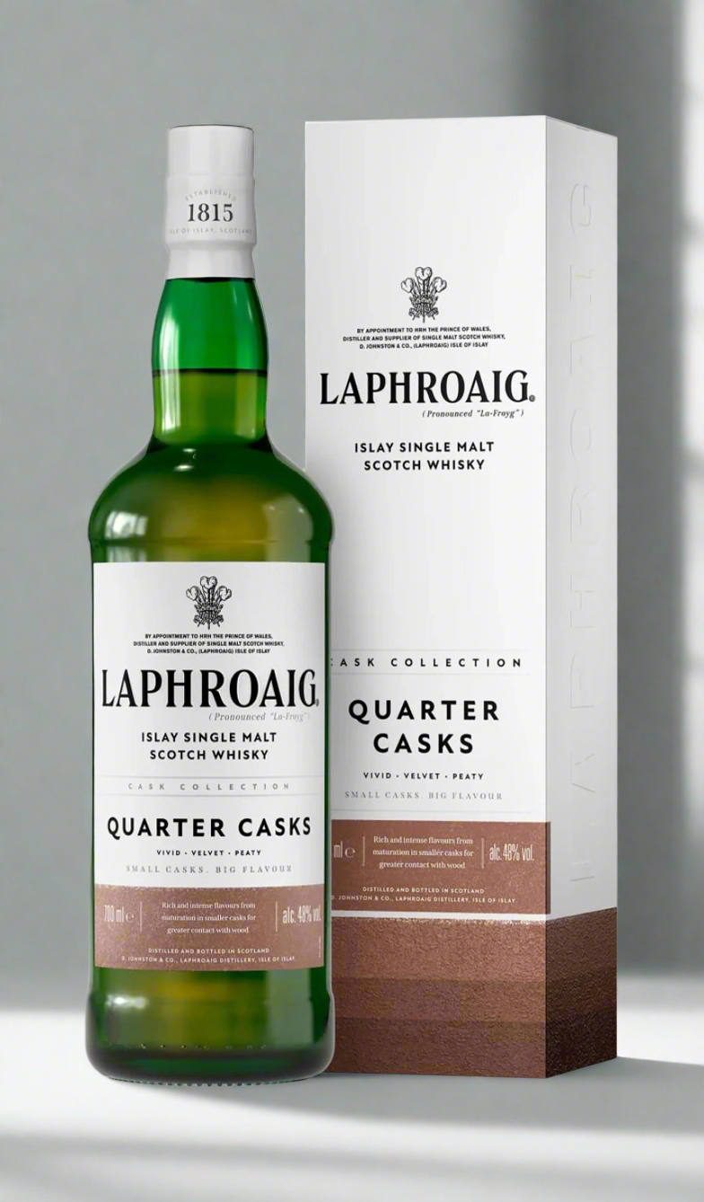 Buy Laphroaig Quarter Casks Scotch Whisky 700ml at Wine Sellers Direct's best prices - Australia’s independent liquor specialists.