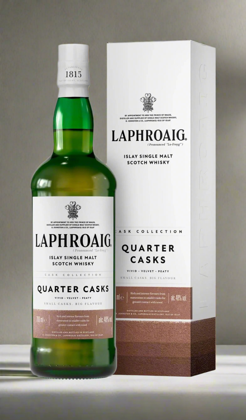 Buy Laphroaig Quarter Casks Scotch Whisky 700ml at Wine Sellers Direct's best prices - Australia’s independent liquor specialists.