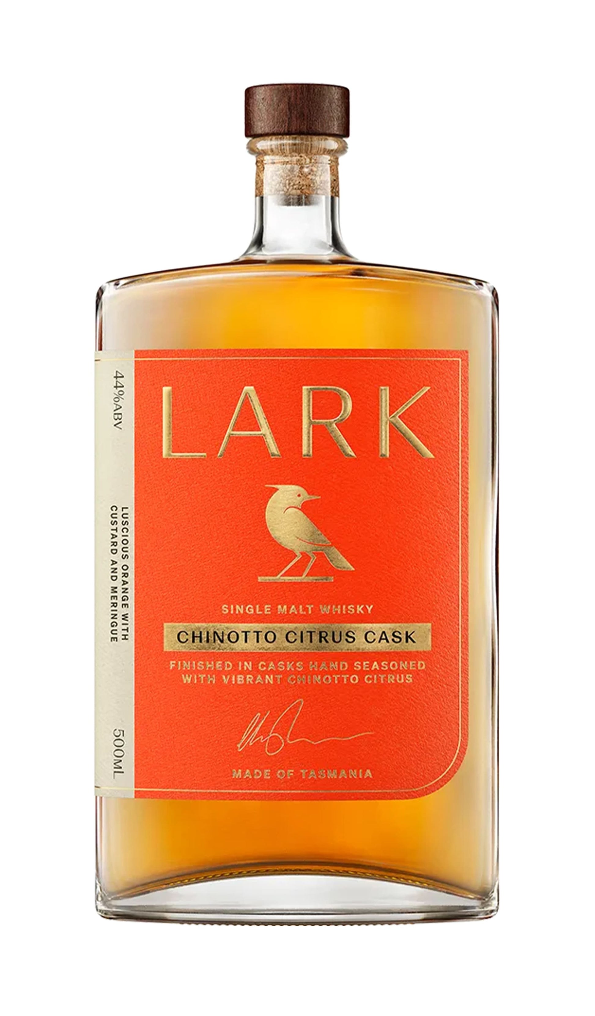 Find out more or buy Lark Chinotto Citrus Cask Single Malt 500mL (Tasmania) available at Wine Sellers Direct's best prices - Australia's independent liquor specialists.