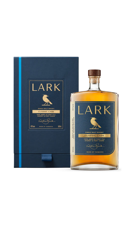 Find out more or buy Lark Classic Cask Single Malt Whisky Gift Boxed 500mL (Tasmania) online at Wine Sellers Direct's best prices - Australia’s independent liquor specialists.