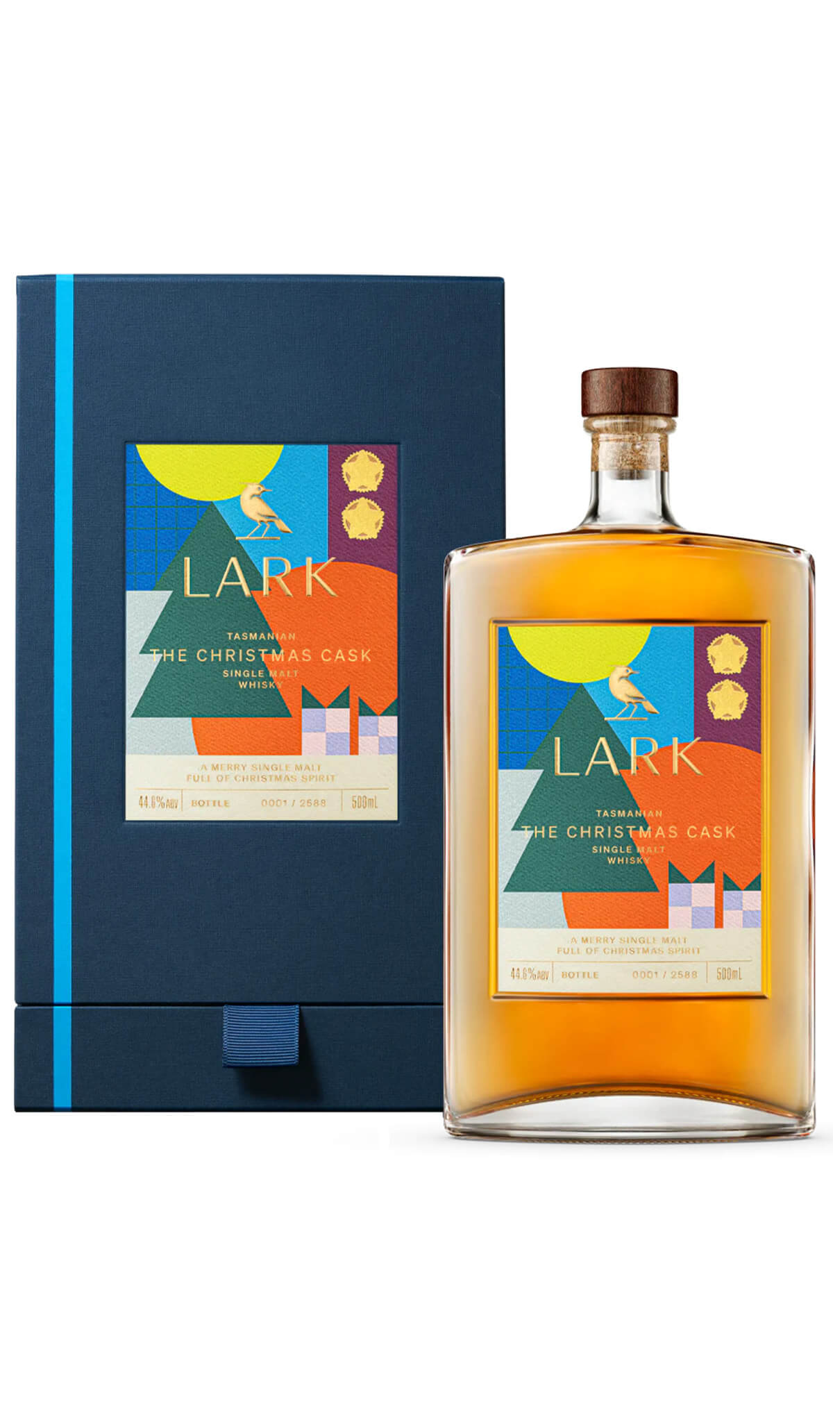 Find out more, explore the range and purchase Lark The Christmas Cask Single Malt Whisky 500ml (Tasmania) available online at Wine Sellers Direct - Australia's independent liquor specialists.