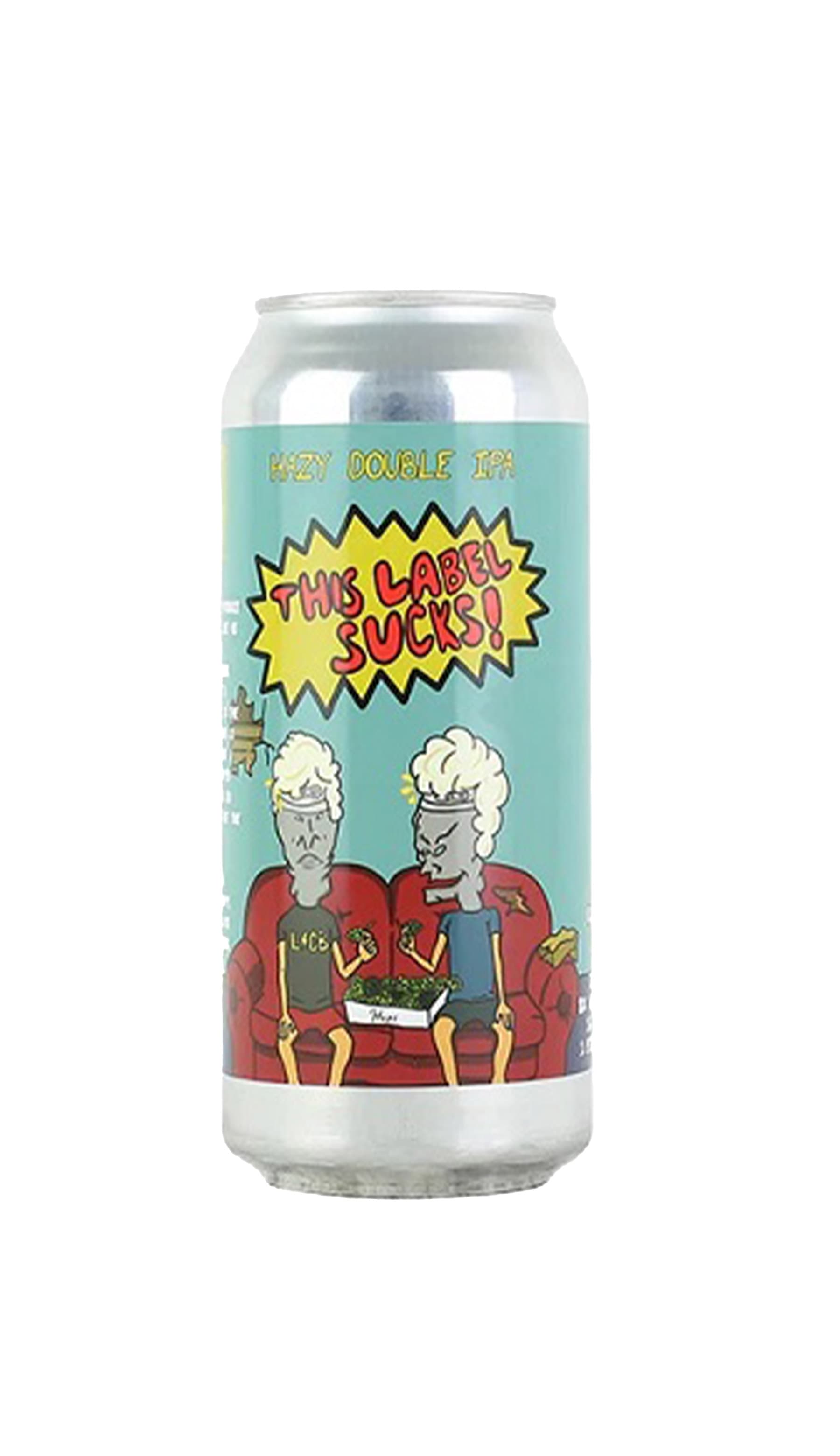 LCB This Label Sucks! Hazy DIPA 473mL - Wine Sellers Direct