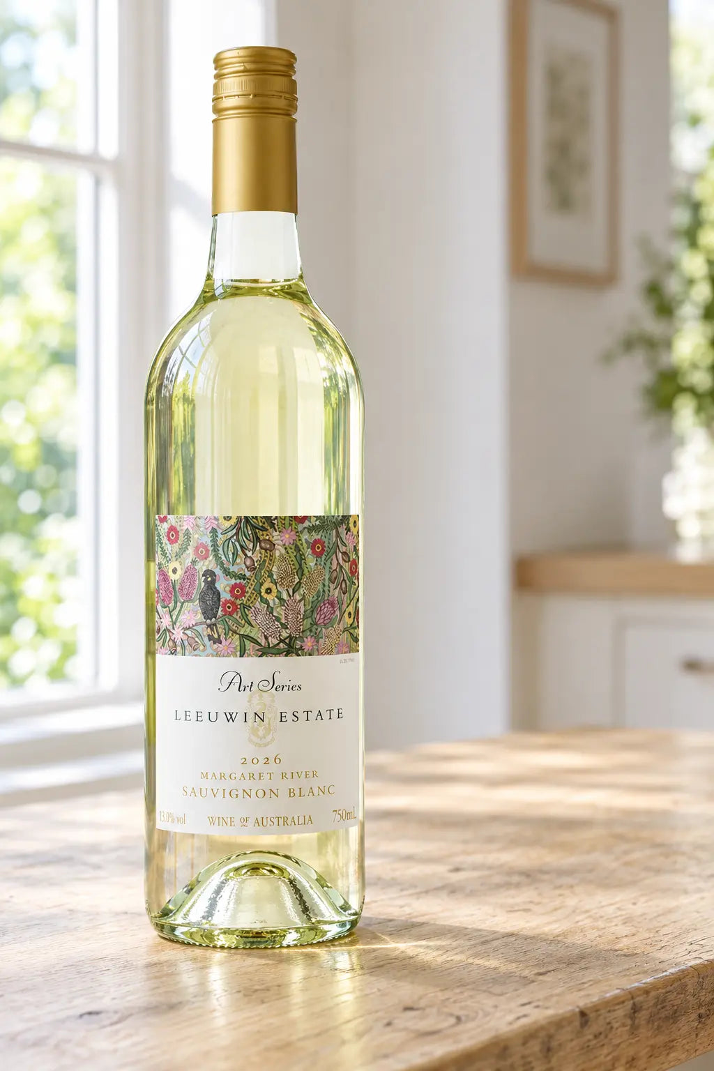 Leeuwin Estate Art Series Sauvignon Blanc 2026 750mL bottle of white wine from Margaret River.