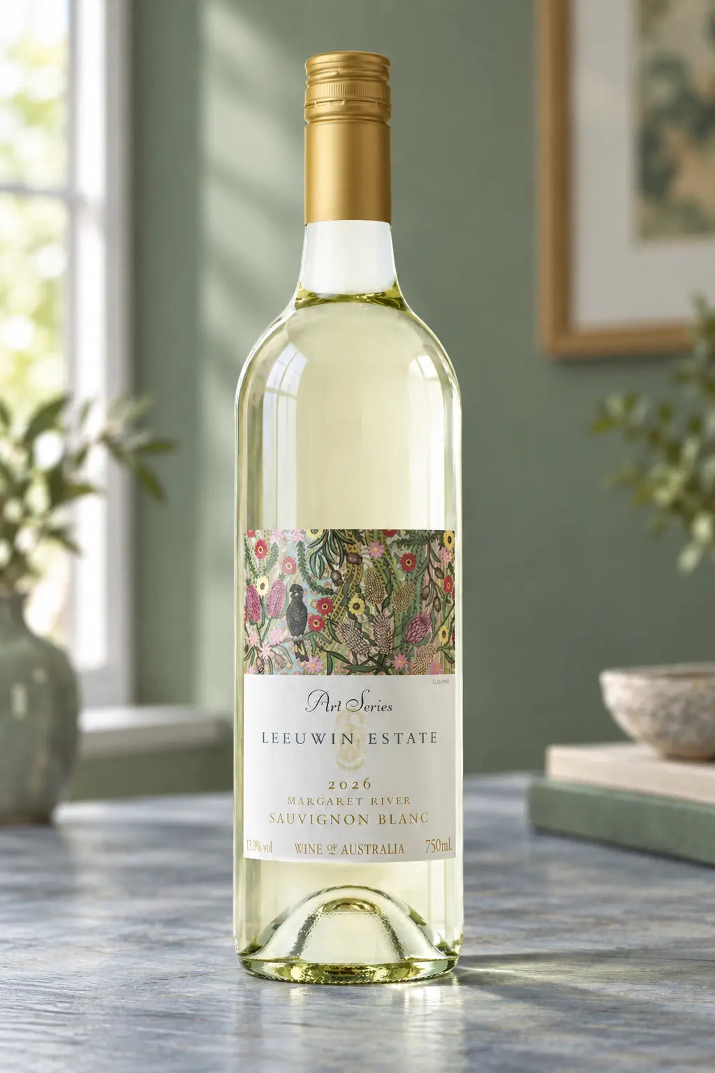 Leeuwin Estate Art Series Sauvignon Blanc 2026 750mL bottle of white wine from Margaret River.