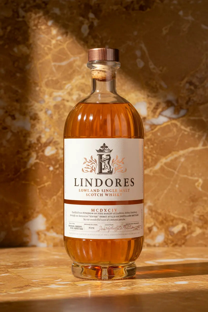 Find out more or buy Lindores MCDXCIV Lowland Single Malt Scotch Whisky 1494 700ml online at Wine Sellers Direct.