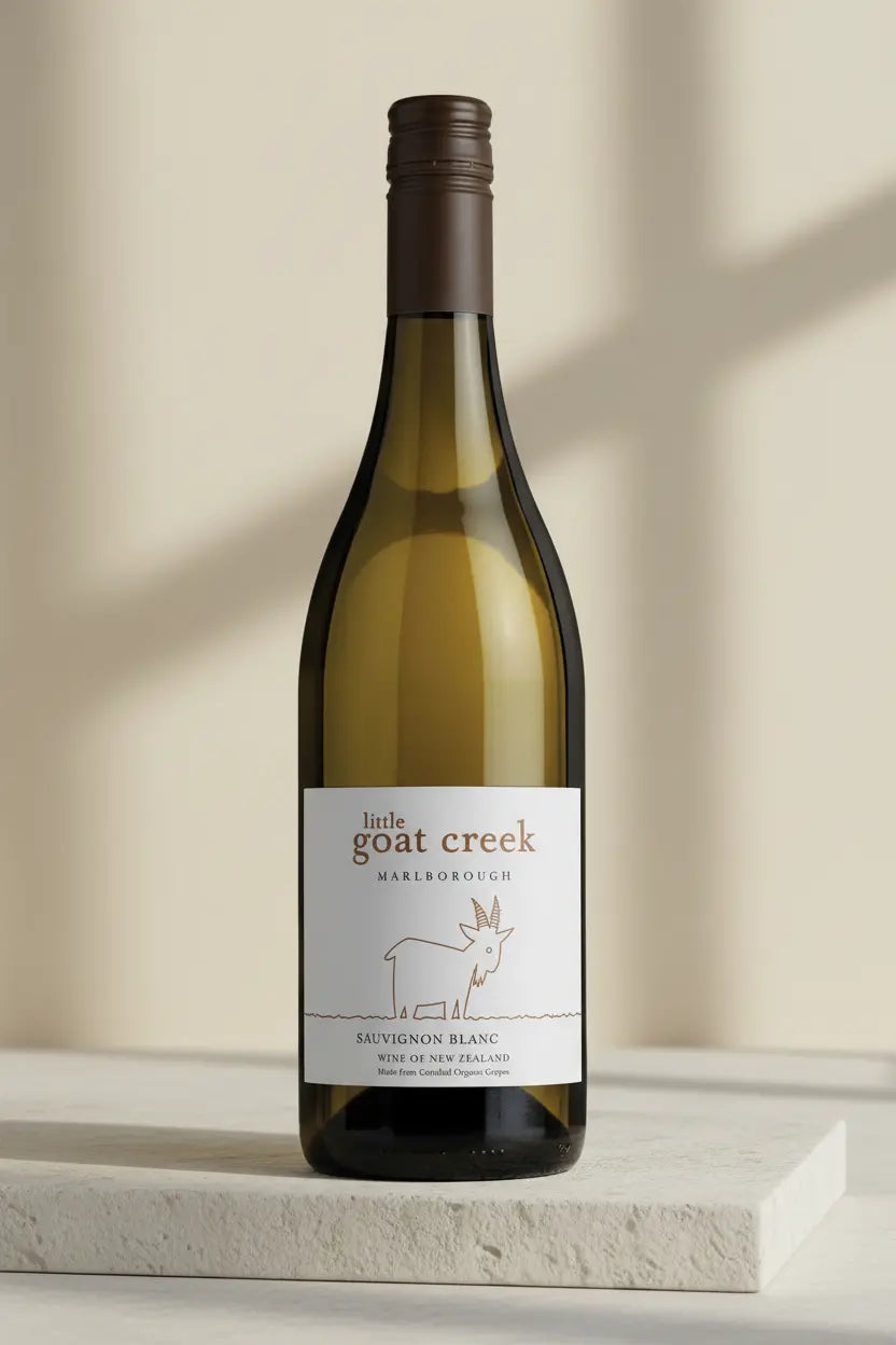Buy Little Goat Creek Sauvignon Blanc 2025 Organic Marlborough NZ at Wine Sellers Direct's best prices.