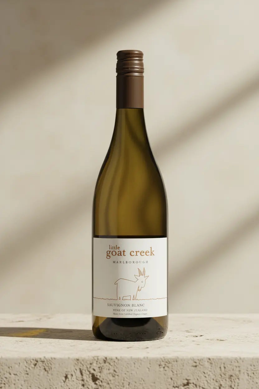 Buy Little Goat Creek Sauvignon Blanc 2025 Organic Marlborough NZ at Wine Sellers Direct's best prices.