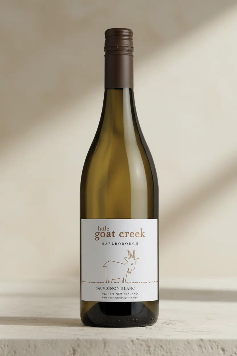Buy Little Goat Creek Sauvignon Blanc 2025 Organic Marlborough NZ at Wine Sellers Direct's best prices.