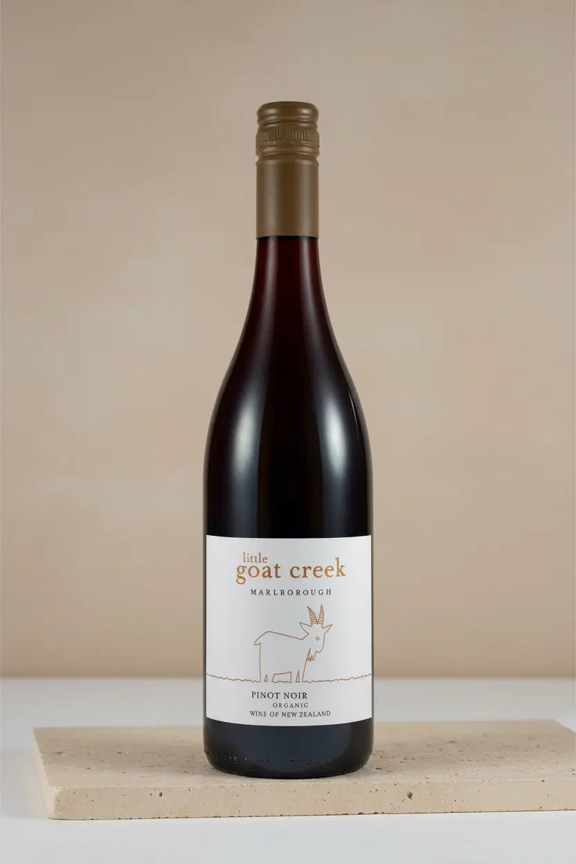 Buy Little Goat Creek Pinot Noir 2024 Organic Marlborough online at Wine Sellers Direct's best prices.